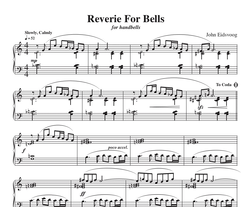 Reverie For Bells (bell choir)