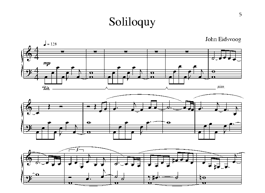 Soliloquy - Book of Improvisations