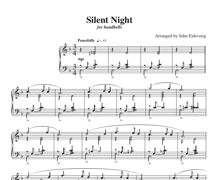 Silent Night (bell choir)